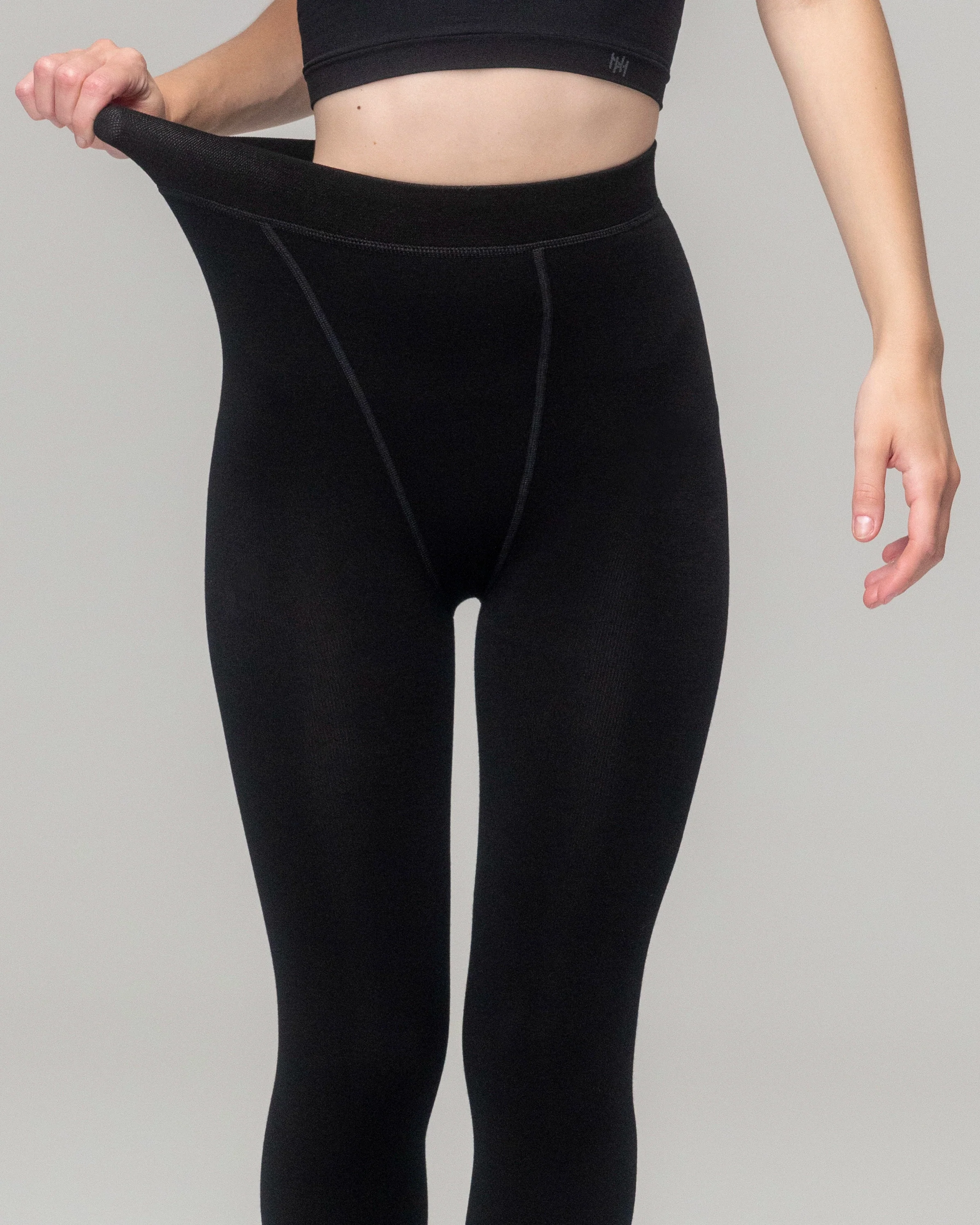 TOAST - FLEECE-LINED TIGHTS - OPAQUE - Image 3