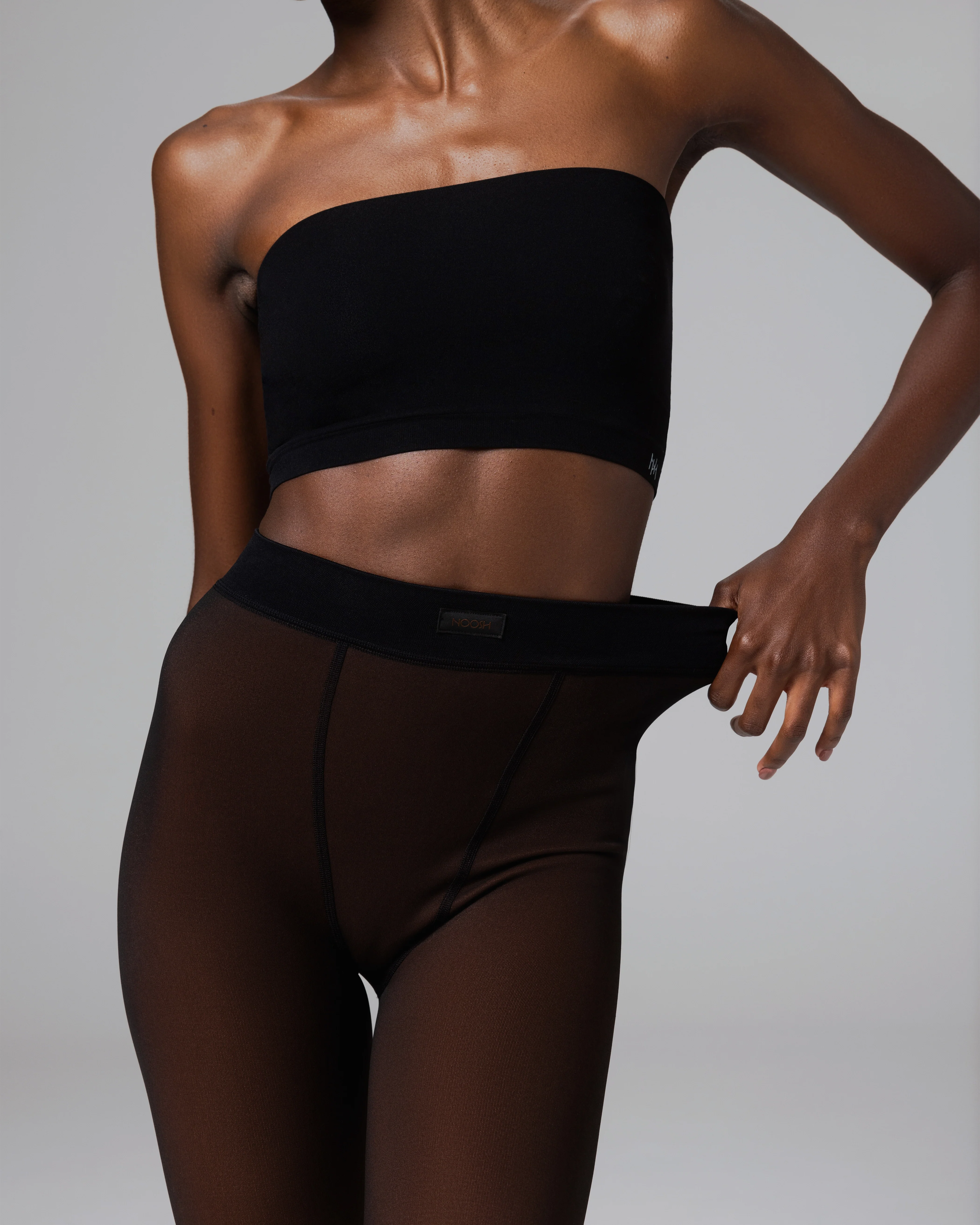 TOAST - FLEECE-LINED TIGHTS - SHEER ILLUSION - Image 25